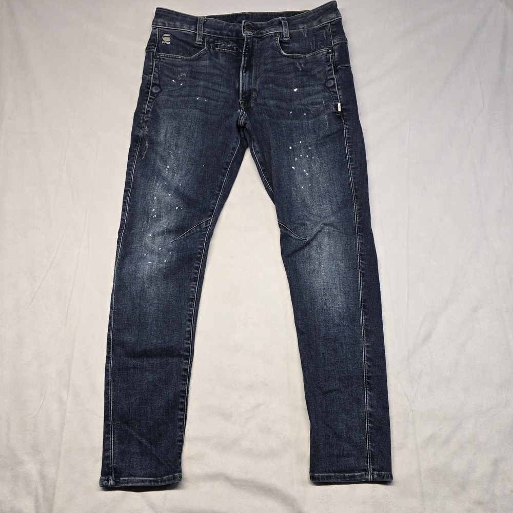 G Star Raw D‎ Staq 3d Slim Jeans Men Size (30x28 Actual)